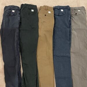 American Eagle Outfitters Men's Chinos - Navy, Green, Khaki, Blue, Gray 28x30